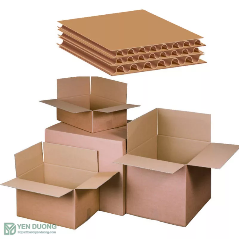 Thùng carton 7 lớp có khả năng bảo vệ hàng hóa rất tốt
