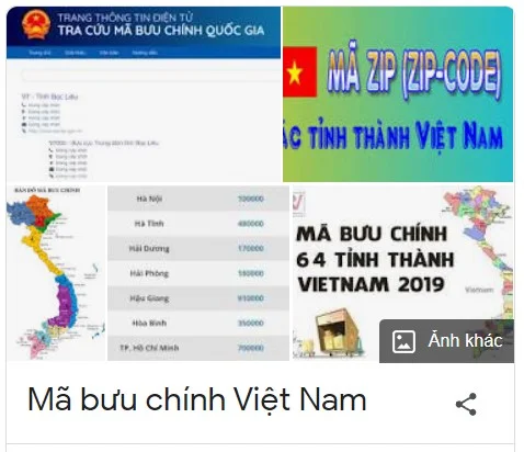Mã bưu chính là gì? Danh sách mã bưu chính của 64 tỉnh thành Việt Nam